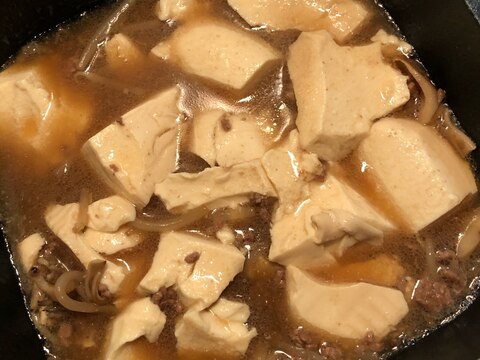 豆腐のそぼろスープ